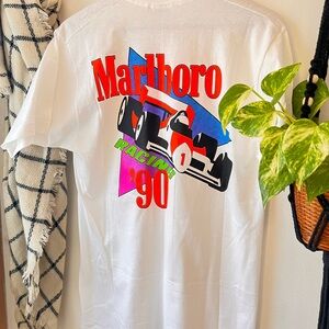 Vintage 90s Marlboro F1 Racing Deadstock Shirt